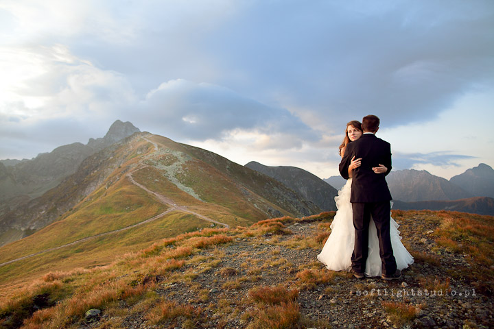 Plener ślubny w Tatrach